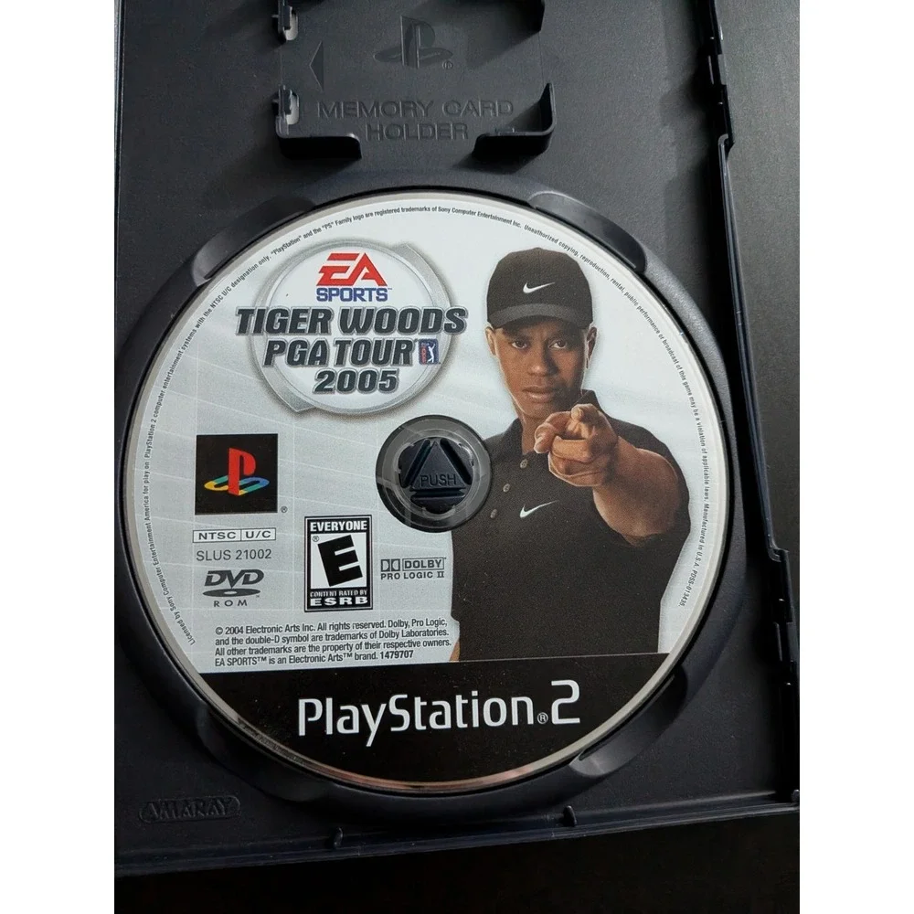 Tiger‎ Woods PGA Tour 2005 (Sony PlayStation 2, 2004) CIB Golf Video Game